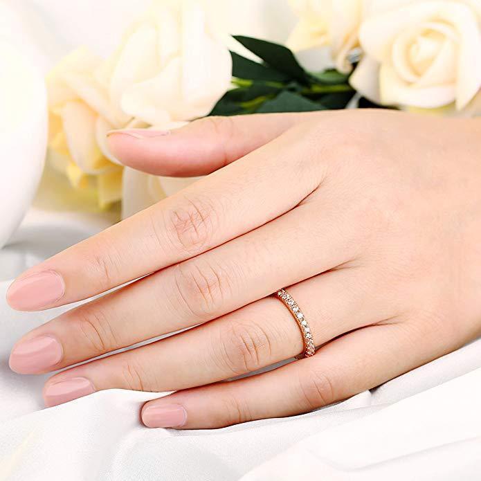 Classic Eight Hearts Arrows Carat Ring - Viexta