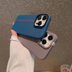 Carbon Fiber Grain Frosted iPhone Case - Viexta