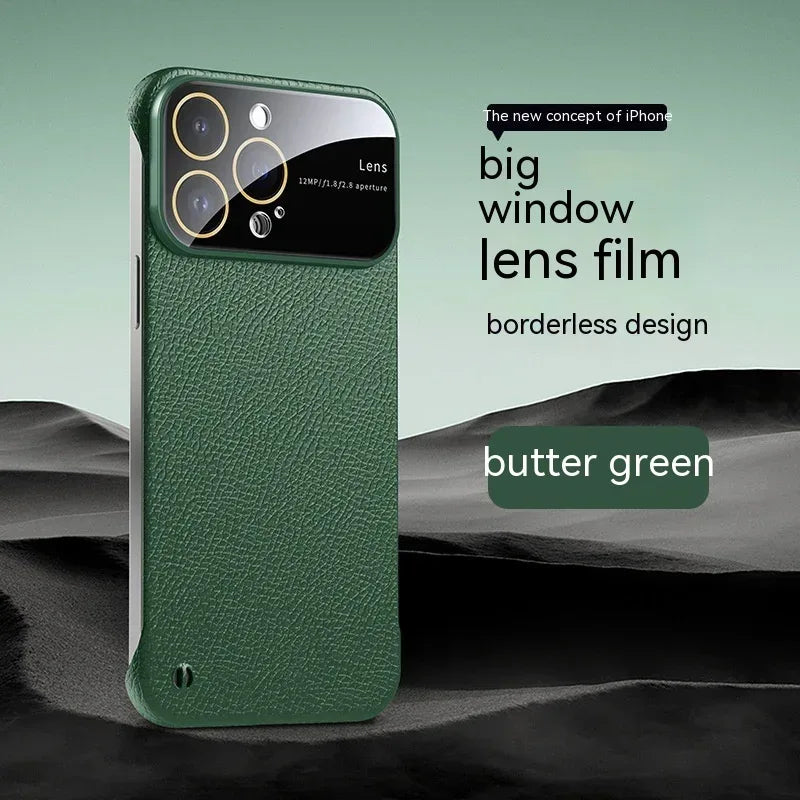 Frameless Lychee iPhone Case - Viexta