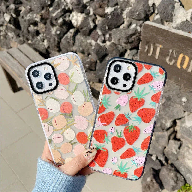 Strawberry Flower iPhone Case - Viexta