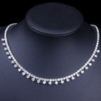 rhinestone-claw-choker-temperament-clavicle-chain - Viexta