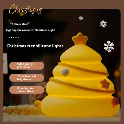 Christmas Tree Silicone Lamp