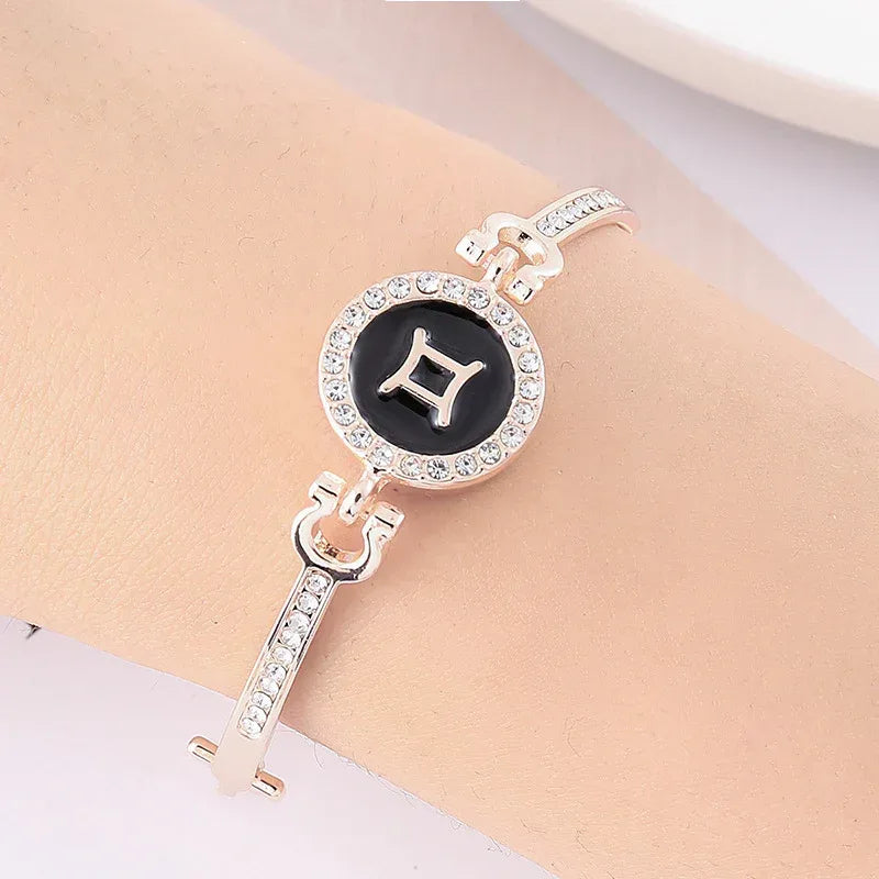 Stainless Steel 12 Constellation Bracelet - Viexta
