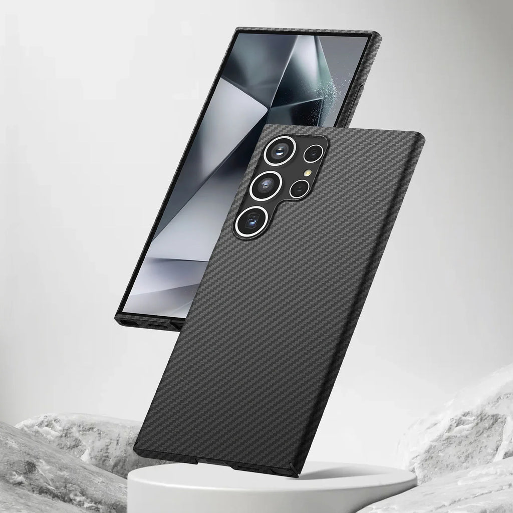 Carbon Fiber Advanced Sense Protective Cover for Samsung Ultra - Viexta