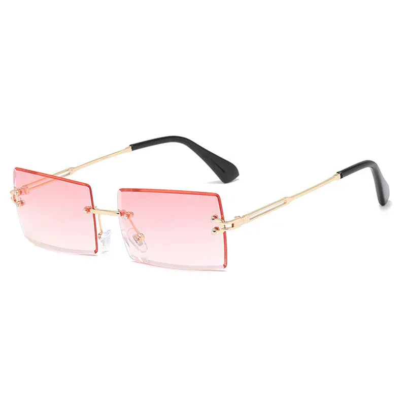 Frameless Cut Edge Sunglasses - Viexta