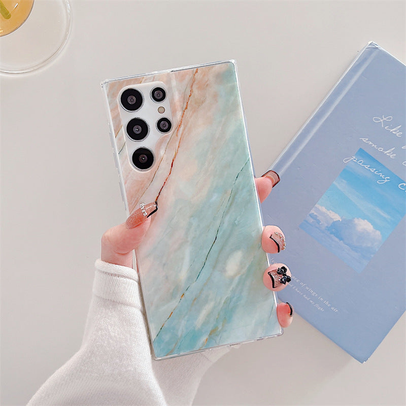 Marble Pattern Soft Shell Samsung Phone Case