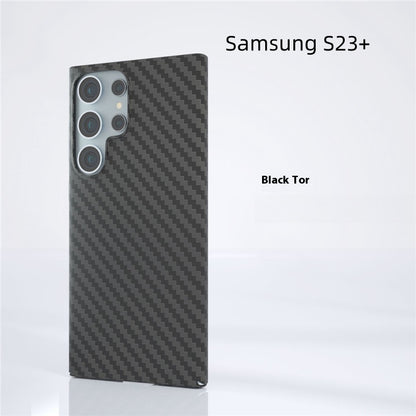 Carbon Fiber Hard Shell Samsung S Series Phone Case