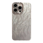 Anti-fall Feather Yarn Laser Lens Protector iPhone Case - Viexta