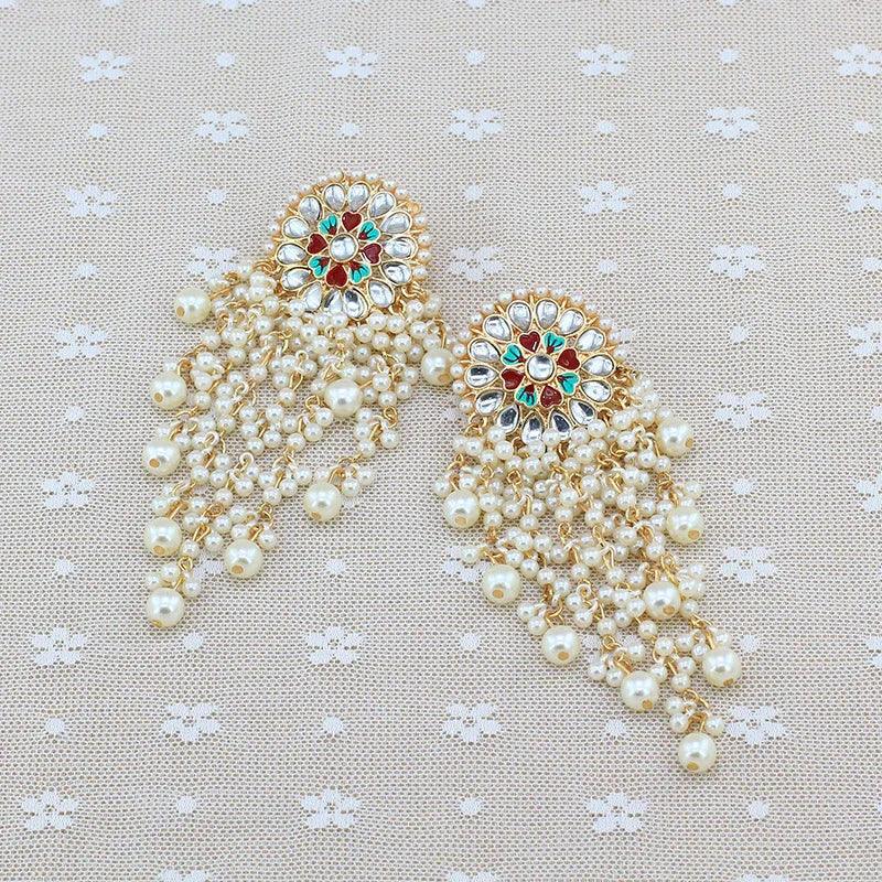 Vintage Palace Bells Tassel Earrings - Viexta