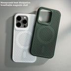 Honeycomb Mesh Magnetic iPhone Case - Viexta