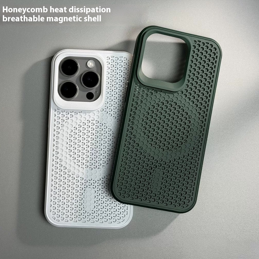 Honeycomb Mesh Magnetic iPhone Case