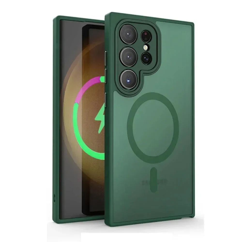 S24 Phone Case Magnetic Suction Case - Viexta
