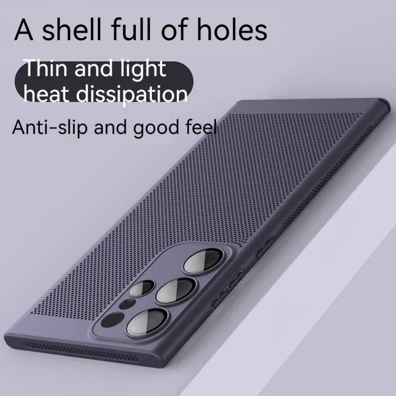 honeycomb-heat-dissipation-ultra-silicone-samsung-cases - Viexta