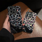 ins-wave-leopard-print-iphone-case-with-lens-bracket - Viexta