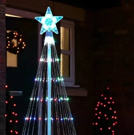 Multi Color LED Animated Outdoor Christmas Tree Lights - Viexta