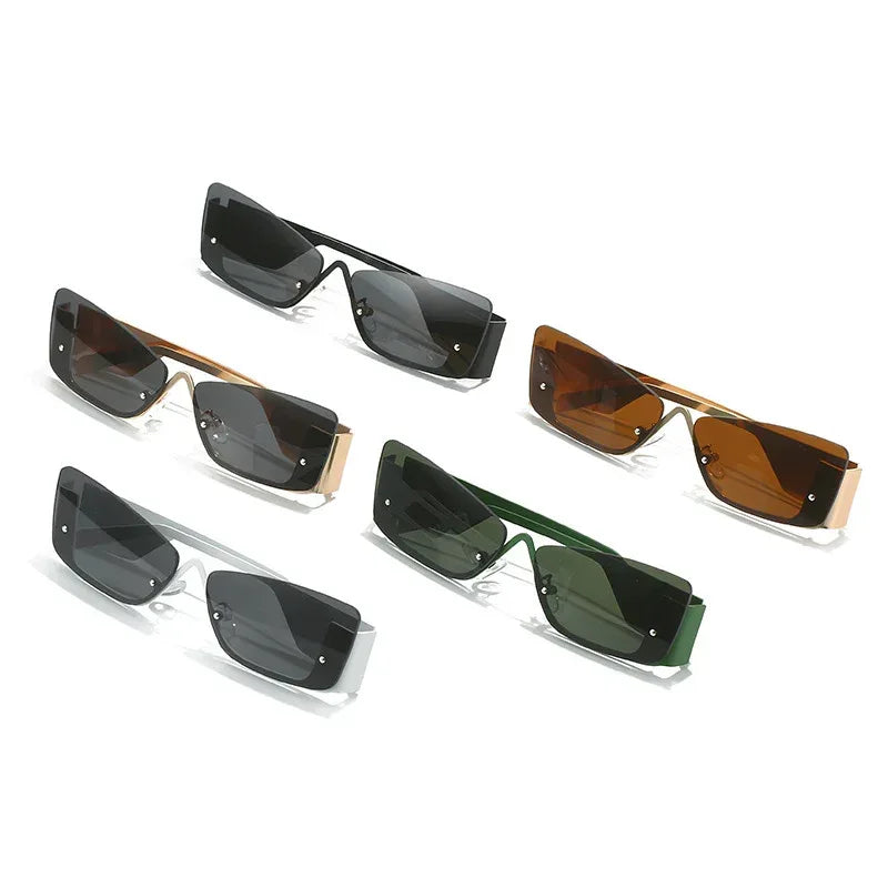 European And American Frameless Fashion Sunglasses - Viexta