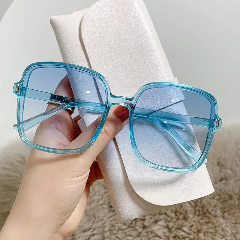 Square UV Protection Vintage Sunglasses - Viexta
