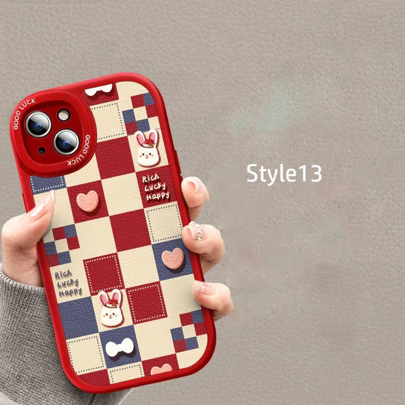 Silicone Cartoon iPhone Case - Viexta