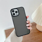 Alphabet Candy Solid Color Anti-fall iPhone Case - Viexta