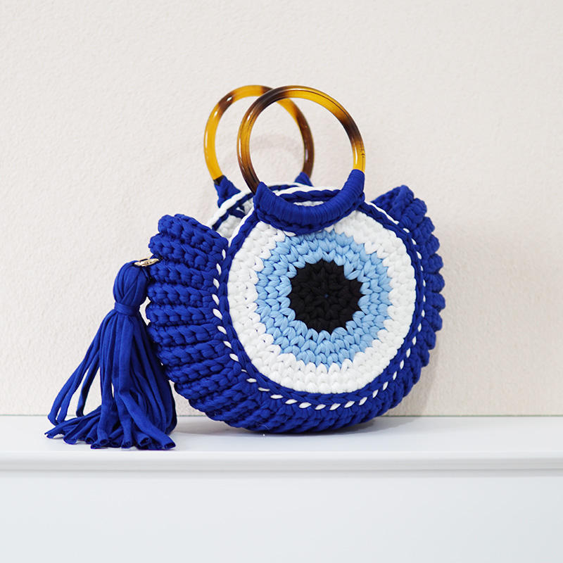 Evil-eye Woven Bag