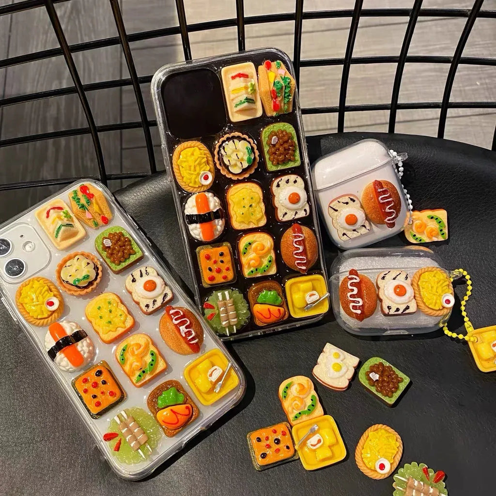 Sushi Transparent Epoxy iPhone Case - Viexta
