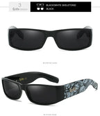 Plaid Hip Hop Fashion West Coast Polarized Sunglasses - Viexta
