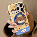 Cheese Puppy Magnetic Holder iPhone Case - Viexta