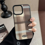 Mid-century iPhone Case Leather Finish
