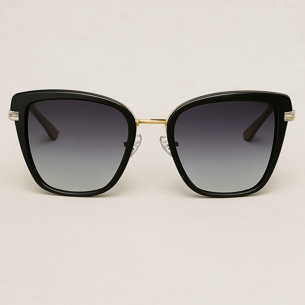 Personalized cat eye sunglasses