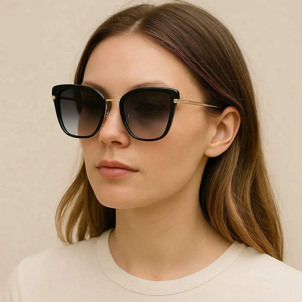 Personalized cat eye sunglasses - Viexta