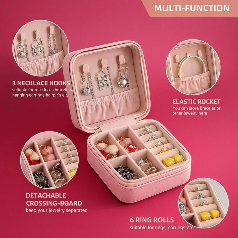 Travel Jewelry Organizer Box - Viexta