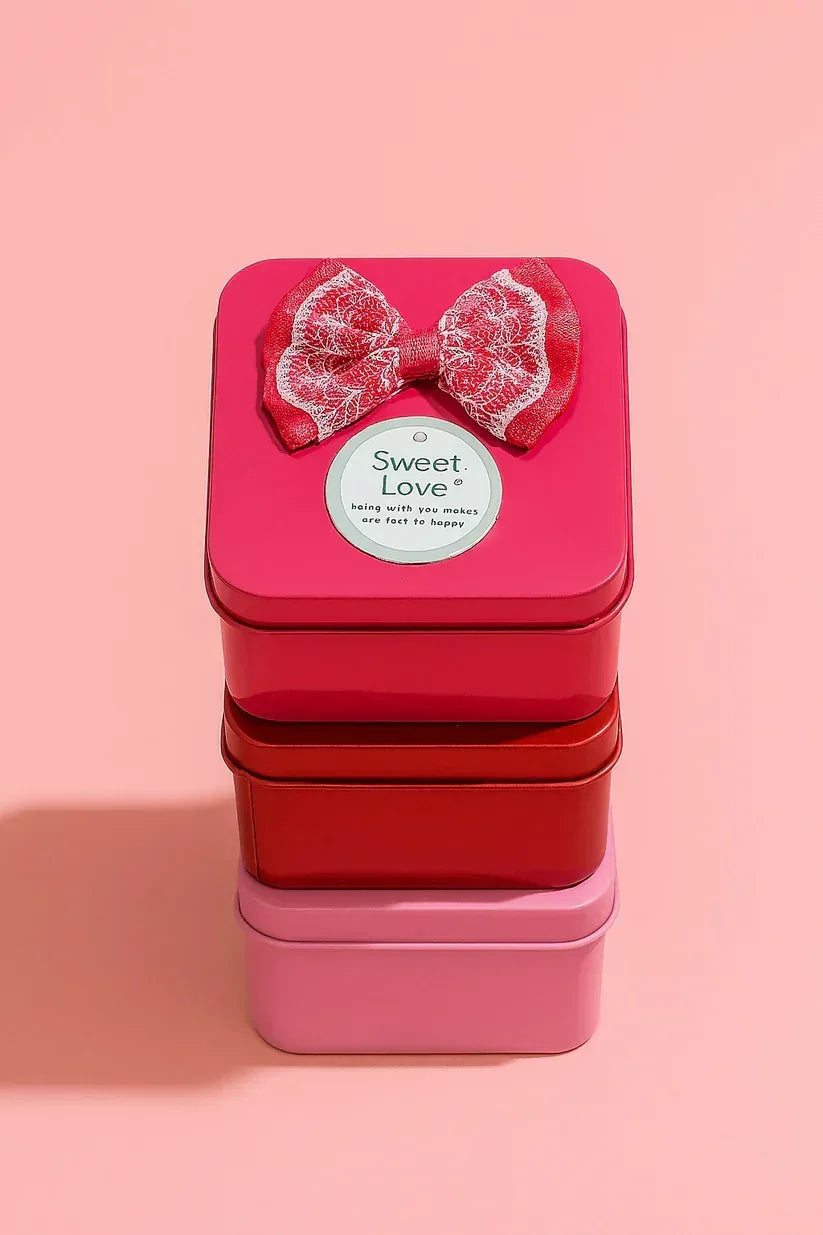 Ornate Metal Candy & Favor Box (6nos) - Viexta